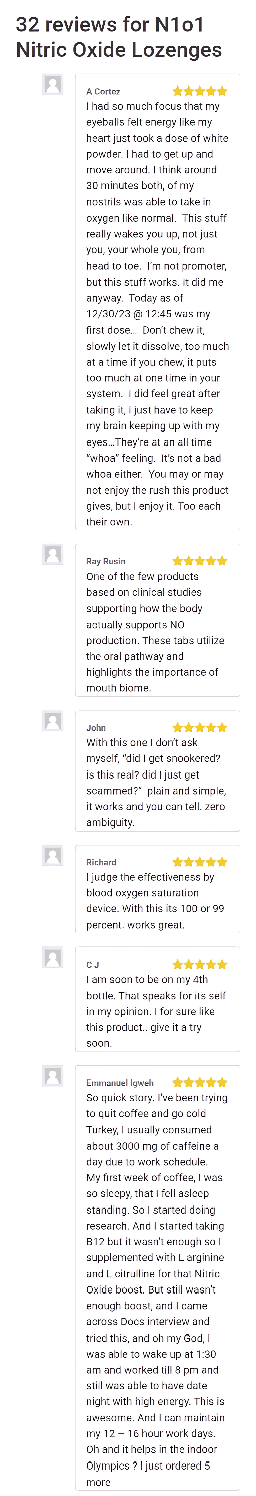 Reviews